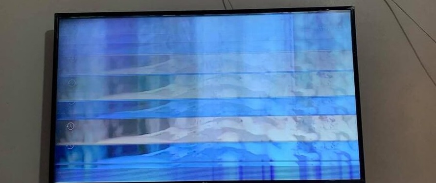 Tivi Samsung bị sọc màn hình